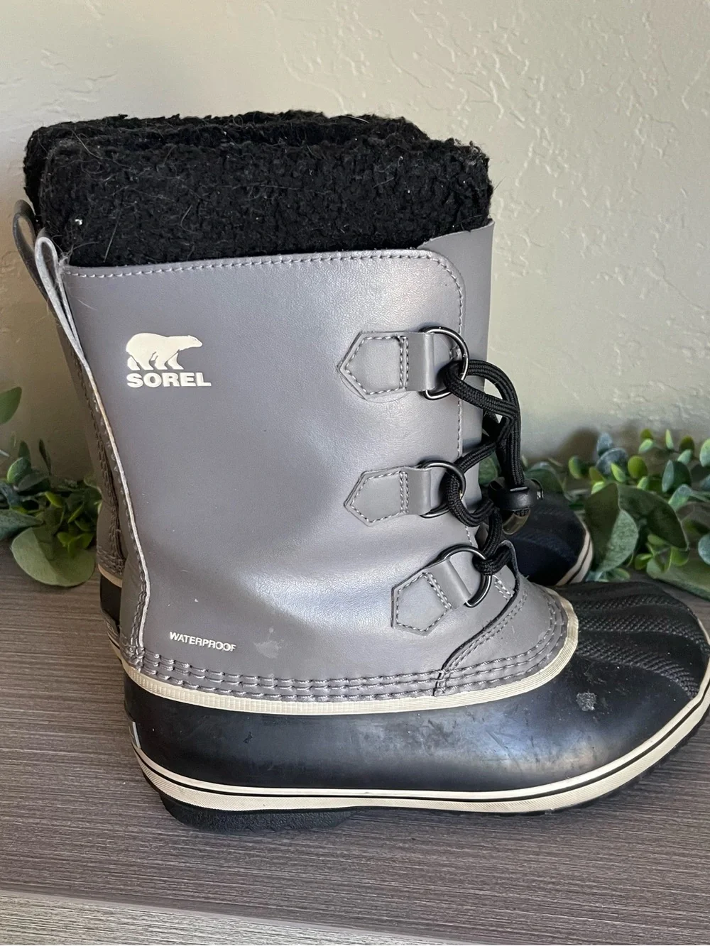 Sorel Youth Kids Yoot Pac TP Nylon Waterproof Snow Boots Winter Size 5